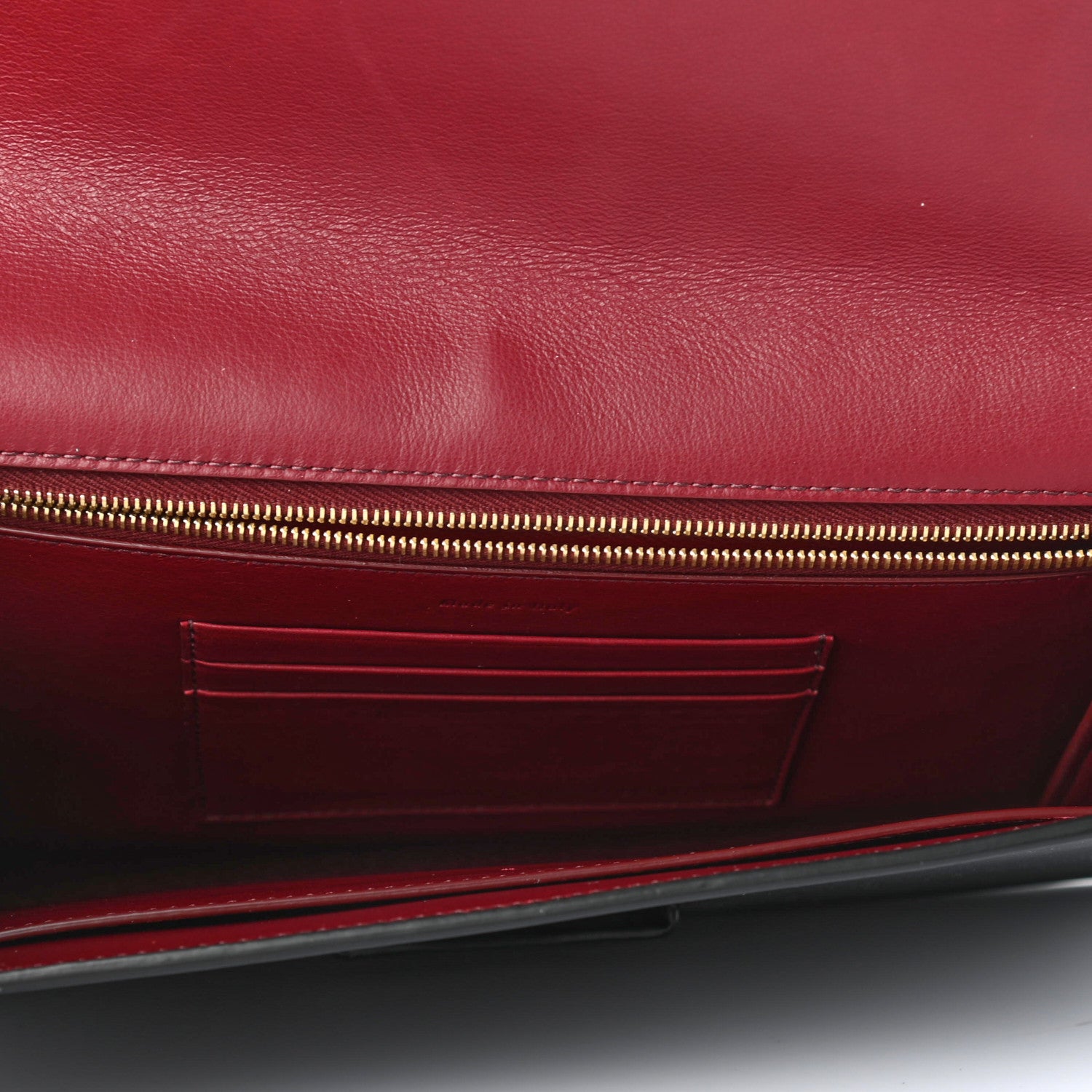 Celine Smooth Calfskin Trotteur Clutch Black 5 of 8