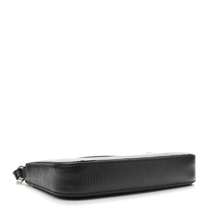 Louis Vuitton Epi Pochette Accessories NM Black 4 of 12
