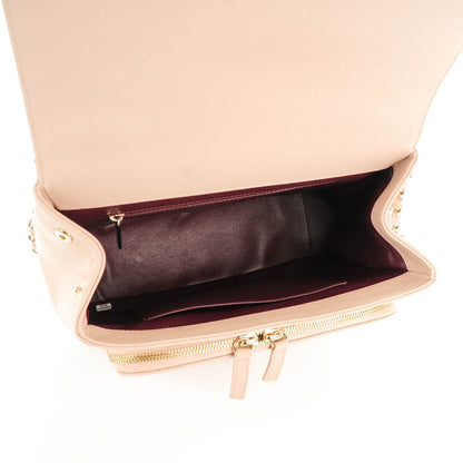 Chanel Caviar Quilted Large Business Affinity Flap Beige 6 of 8