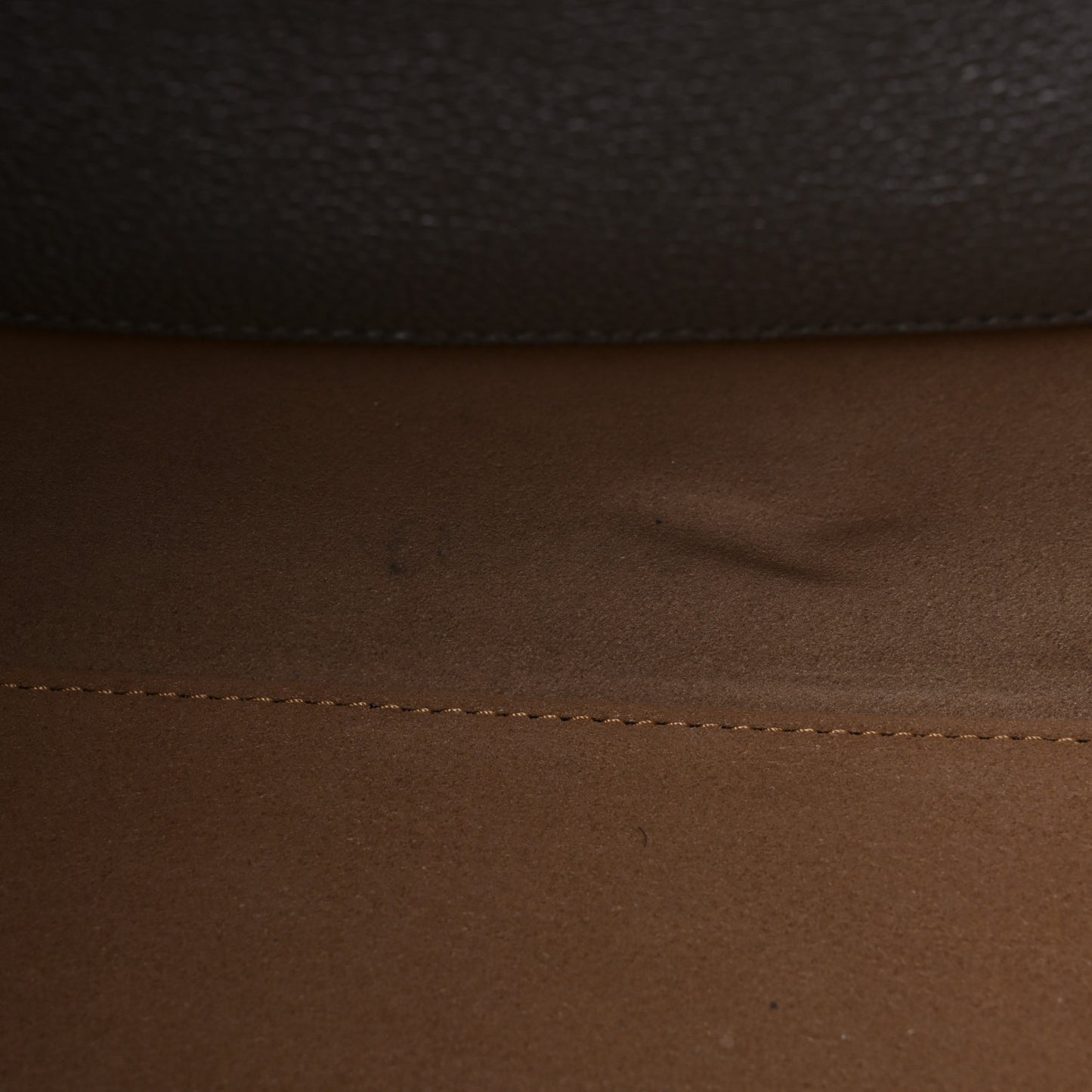 Metallic Grained Calfskin Medium Top Zip Tote Spike Silver