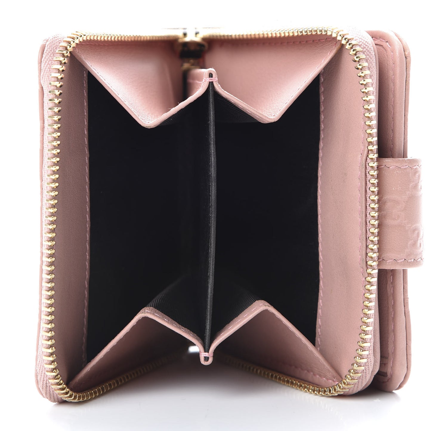 Microguccissima Compact Wallet Soft Pink