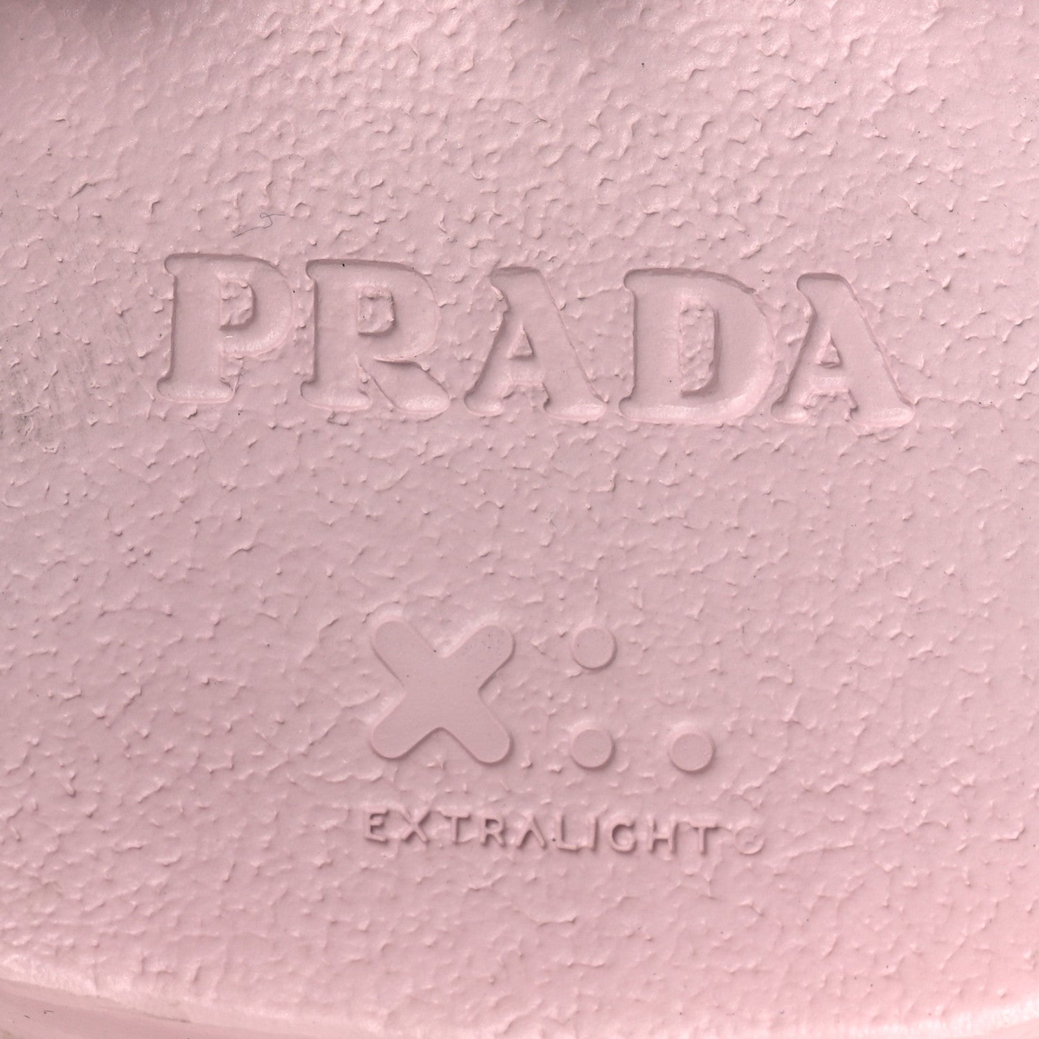 Prada Foam Rubber Metal Triangle Logo Monolith 55mm Cage Sandals 39 Alabastro 8 of 14
