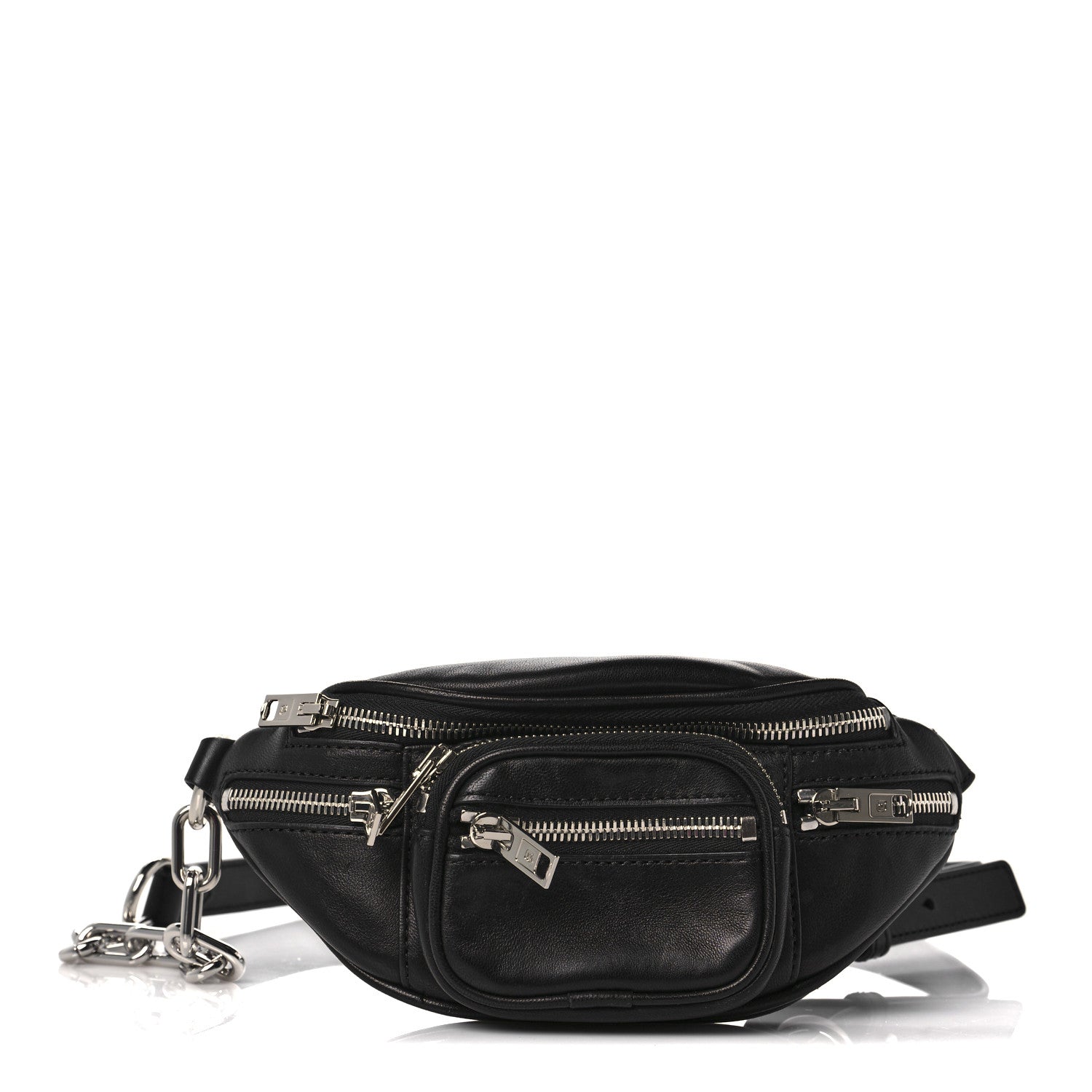 Alexander Wang Lambskin Mini Attica Belt Bag Black 1 of 8