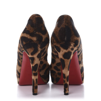 Christian Louboutin Calf Hair Leopard Very Prive 120 Pumps 36 4 of 7