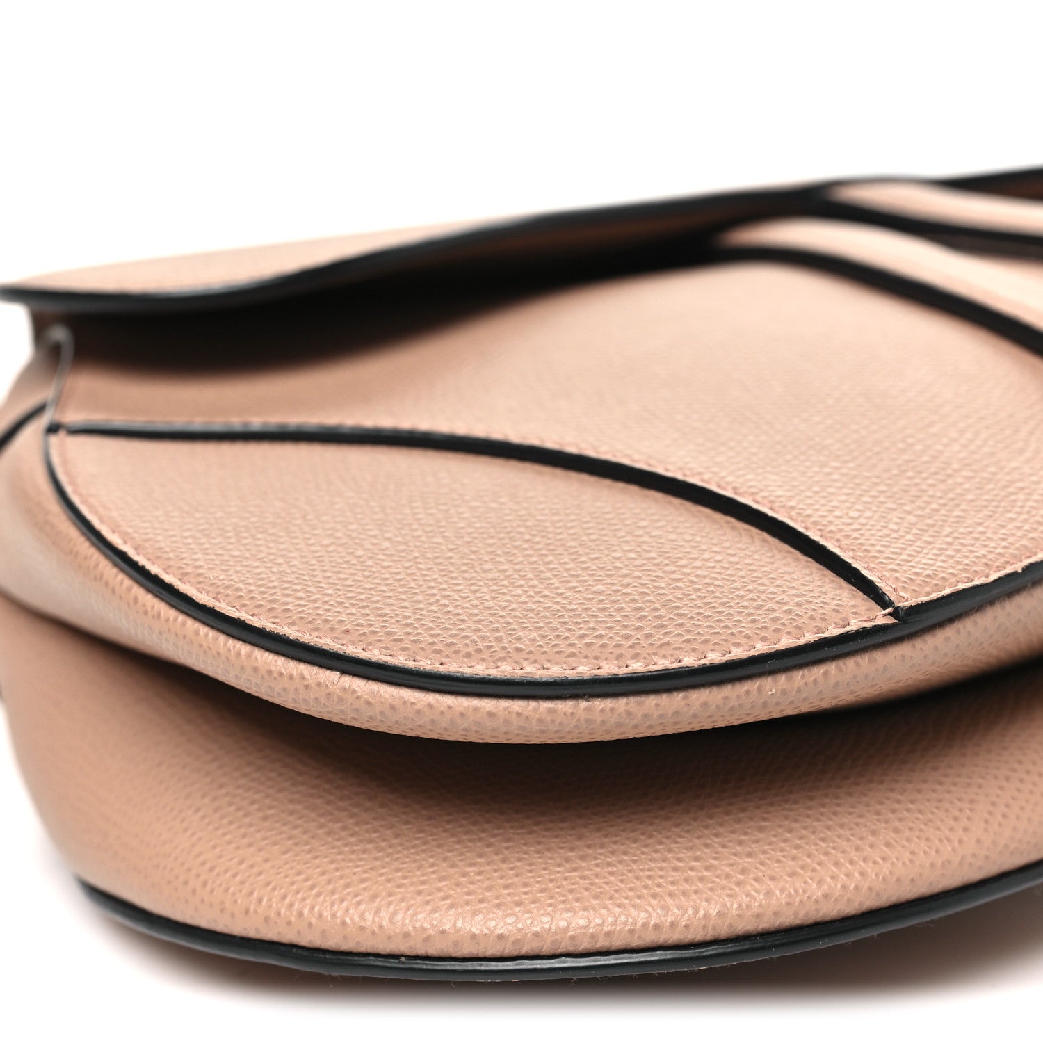 Christian Dior Grained Calfskin Saddle Bag Fard 9 of 10