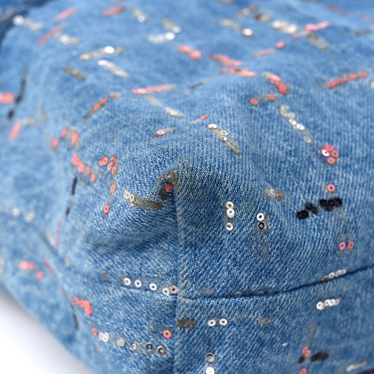 Chanel Denim Sequin Chanel 22 Blue 9 of 14