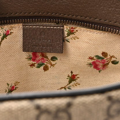 Gucci GG Supreme Monogram Web Neo Vintage Shoulder Bag Beige New Acero Crop 6 of 10