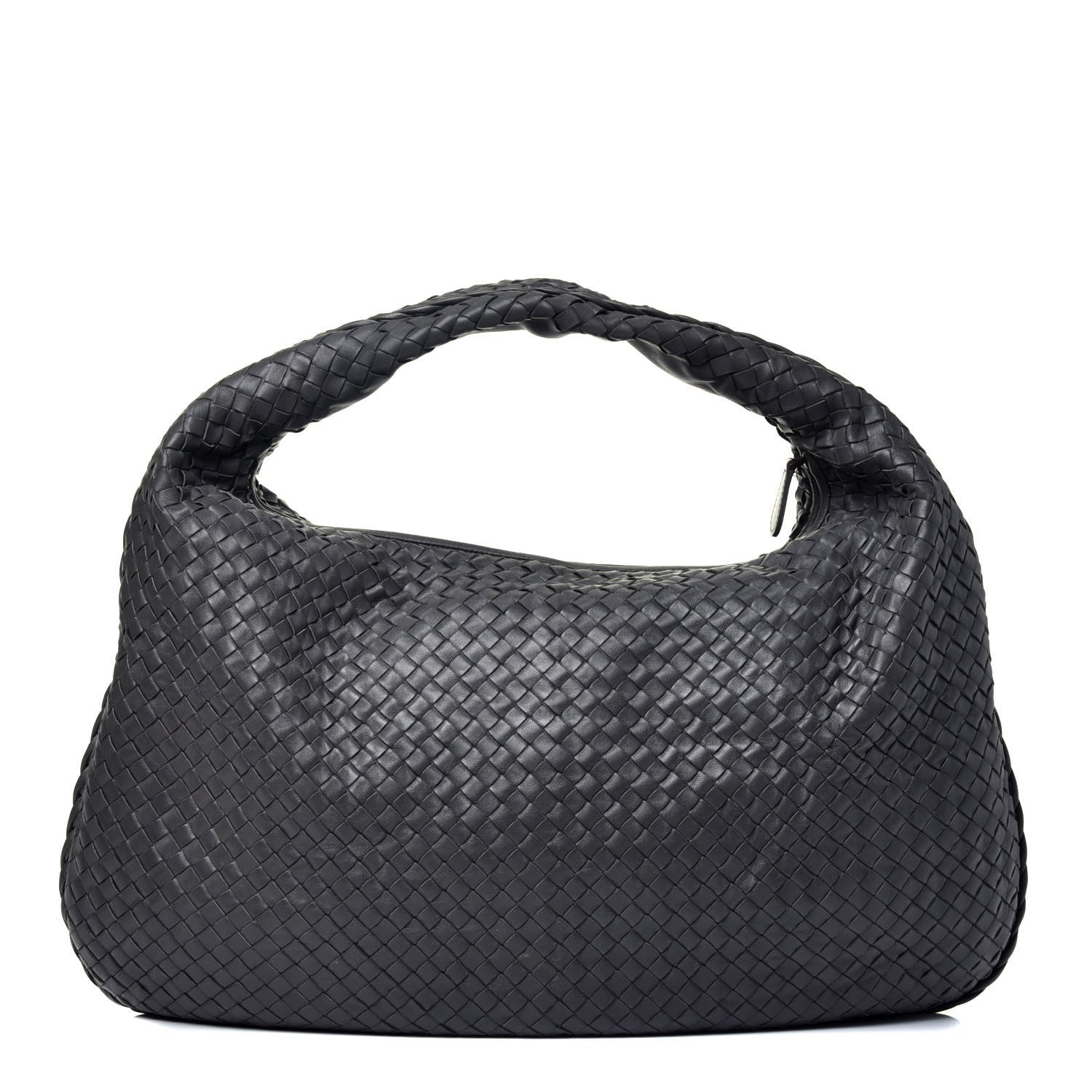Bottega Veneta Nappa Intrecciato Large Veneta Hobo Grey 1 of 10
