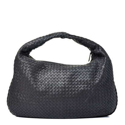 Bottega Veneta Nappa Intrecciato Large Veneta Hobo Grey 1 of 10