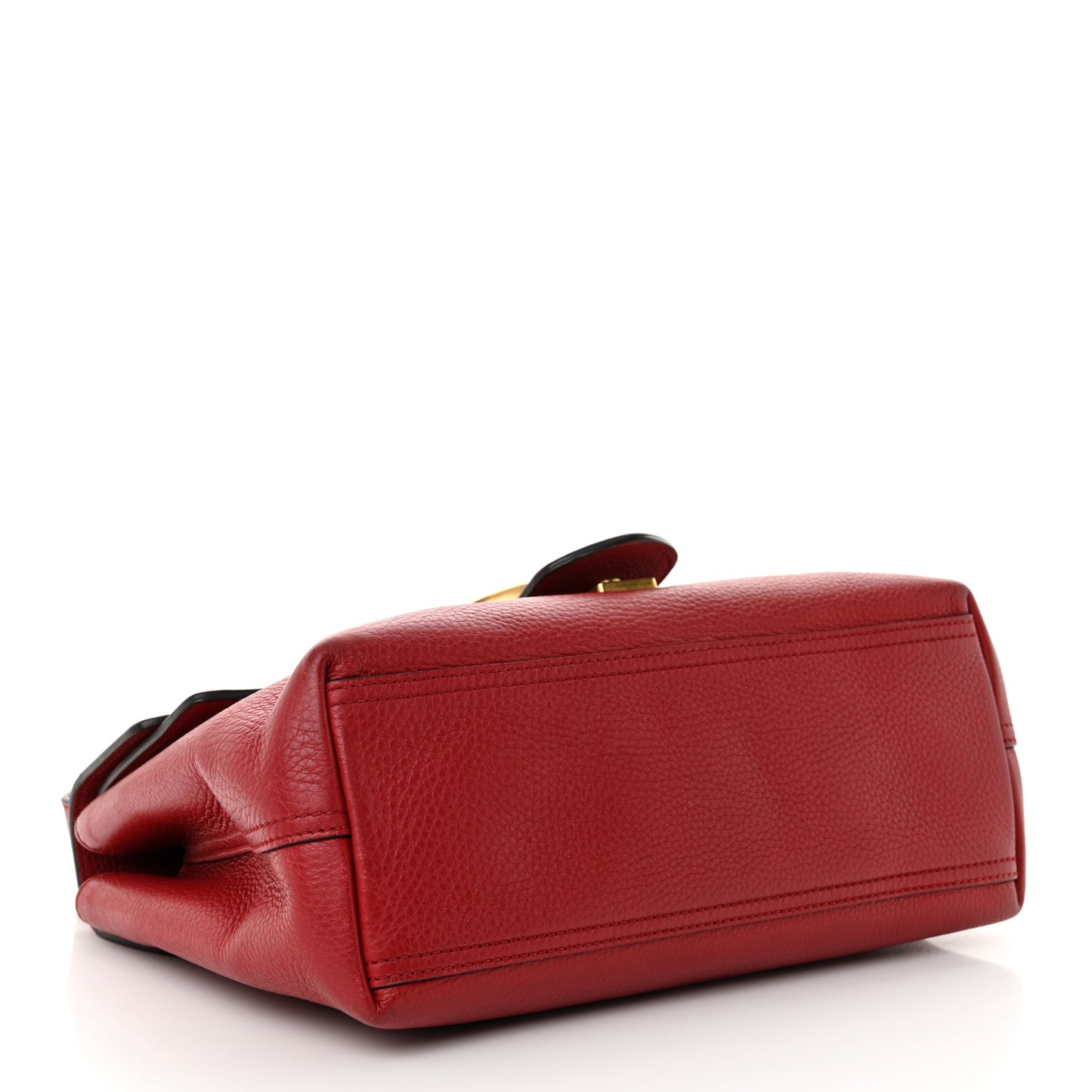 Cellarius Calfskin GG Marmont Shoulder Bag Vulcanic Red