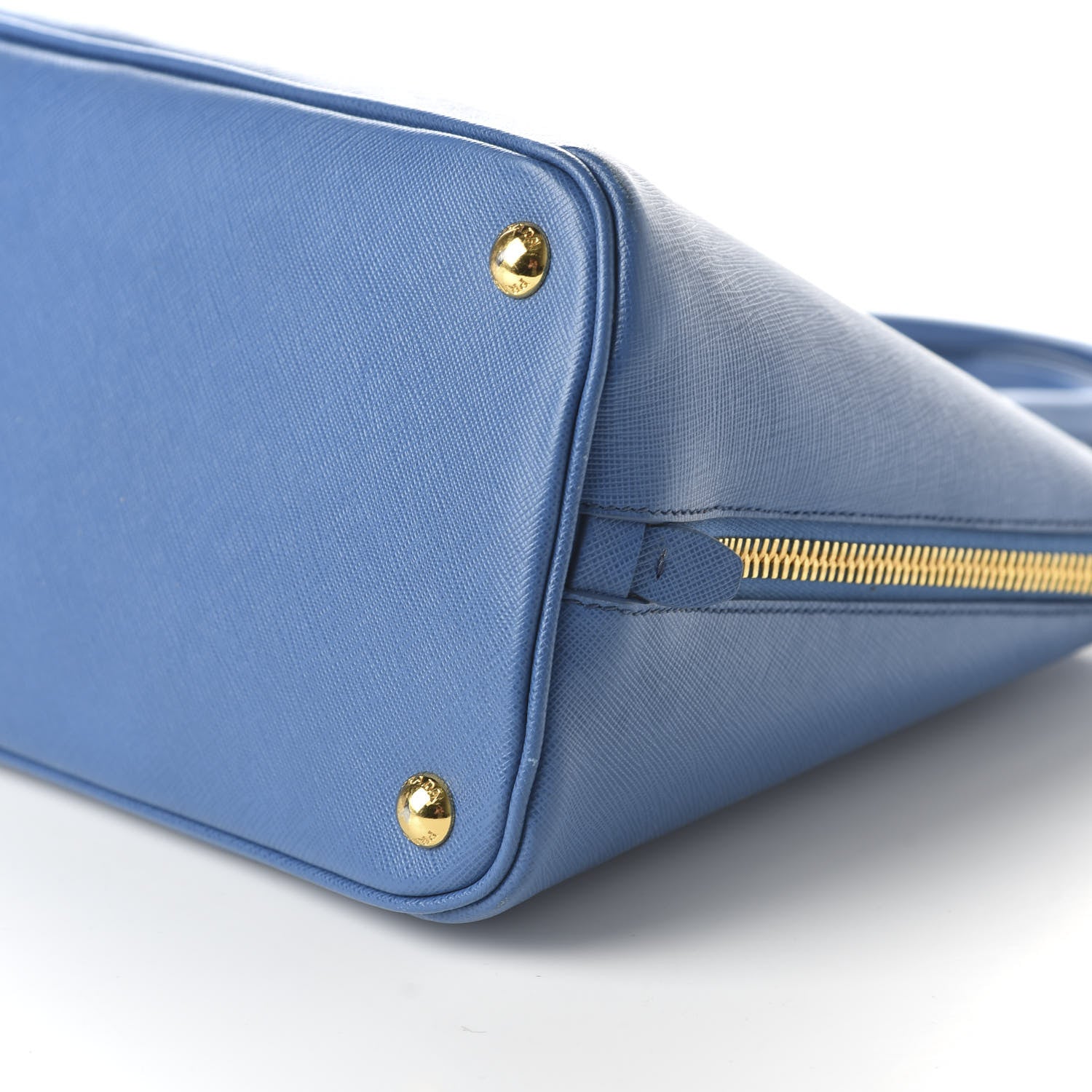 Prada Saffiano Lux Large Promenade Tote Bluette 7 of 9