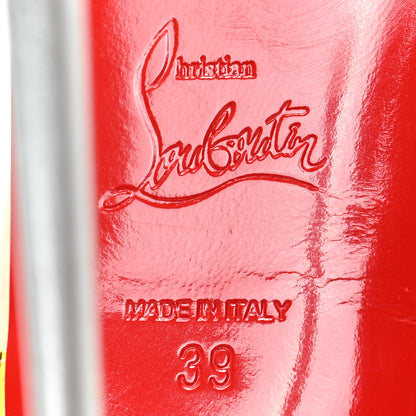 Christian Louboutin PVC Patent Ruban Calfskin Metricathy 150 Pumps 39 Transparent Yellow 6 of 8