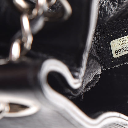 Chanel Grained Calfskin Mademoiselle Accordion Flap Black 7 of 9
