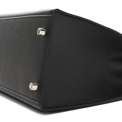 Hermes Epsom Kelly Sellier 32 Black 10 of 11