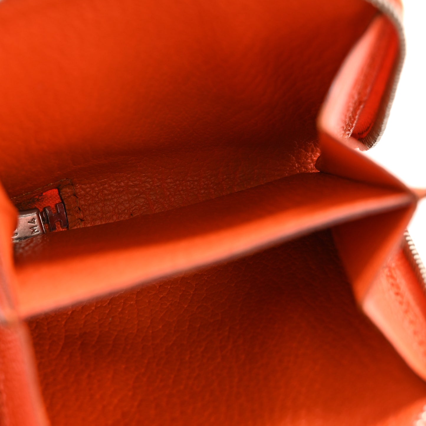 Chevre Mysore Compact Azap Wallet Orange