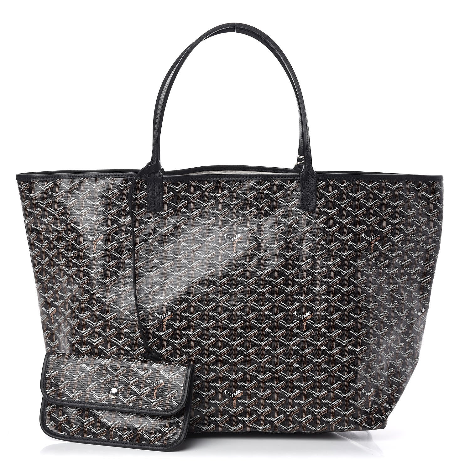 Goyard Goyardine Saint Louis GM Black 1 of 9