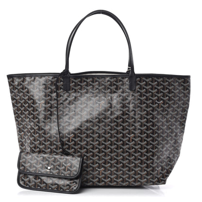 Goyard Goyardine Saint Louis GM Black 1 of 9