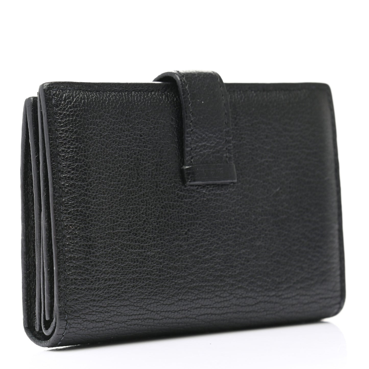 Chevre Mysore Mini Bearn Wallet Black