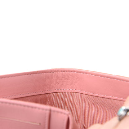 Chanel Patent Quilted Long Flap Wallet Pink 12 of 13