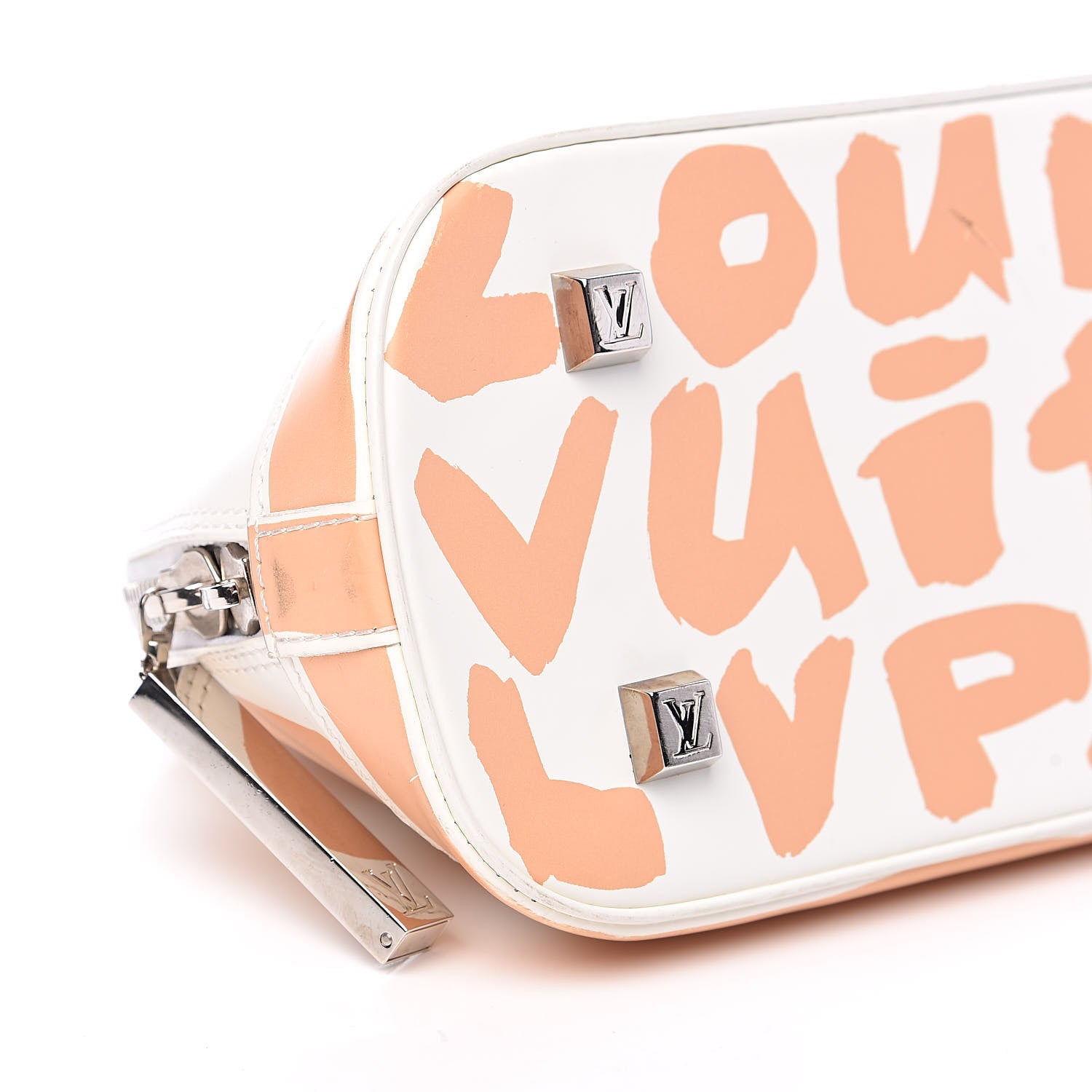 Louis Vuitton Graffiti Alma Horizontal Peach 7 of 17