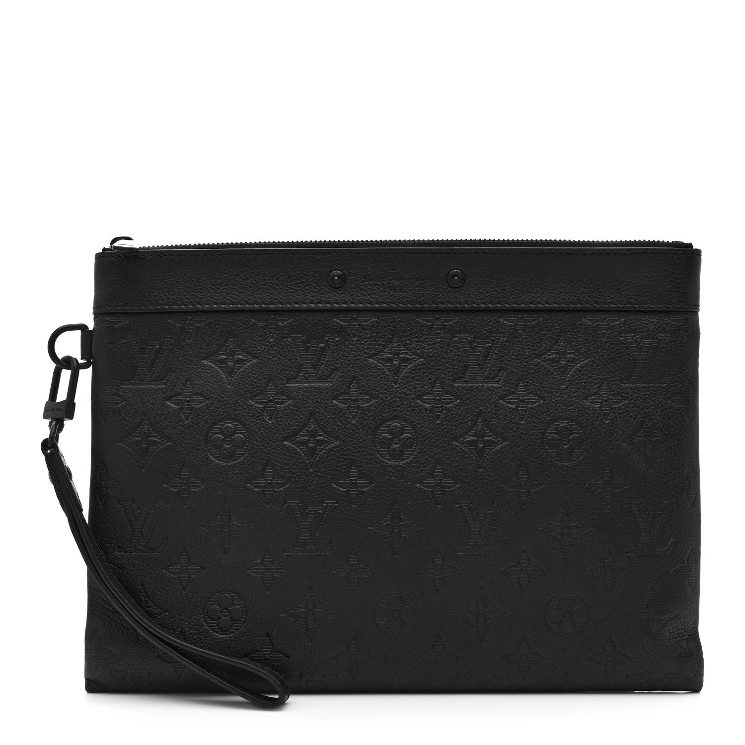 Louis Vuitton Monogram Shadow Pochette To-Go Black 1 of 10