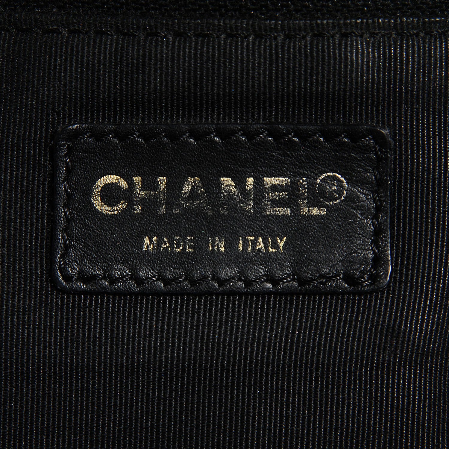 Chanel Calfskin Cerf Executive Shopper Tote Black 7 of 8