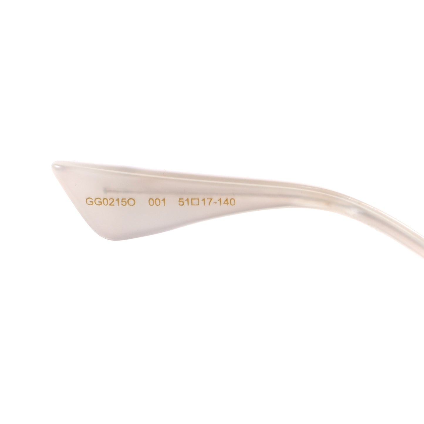 Crystal Cat Eye Glasses GG0215O Black