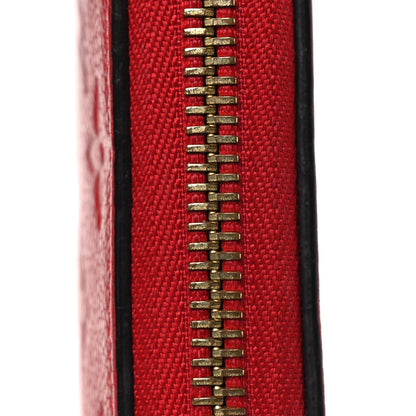 Louis Vuitton Empreinte Zippy Wallet Cherry 9 of 10