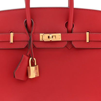 Hermes Swift Birkin 25 Rouge Piment 8 of 11