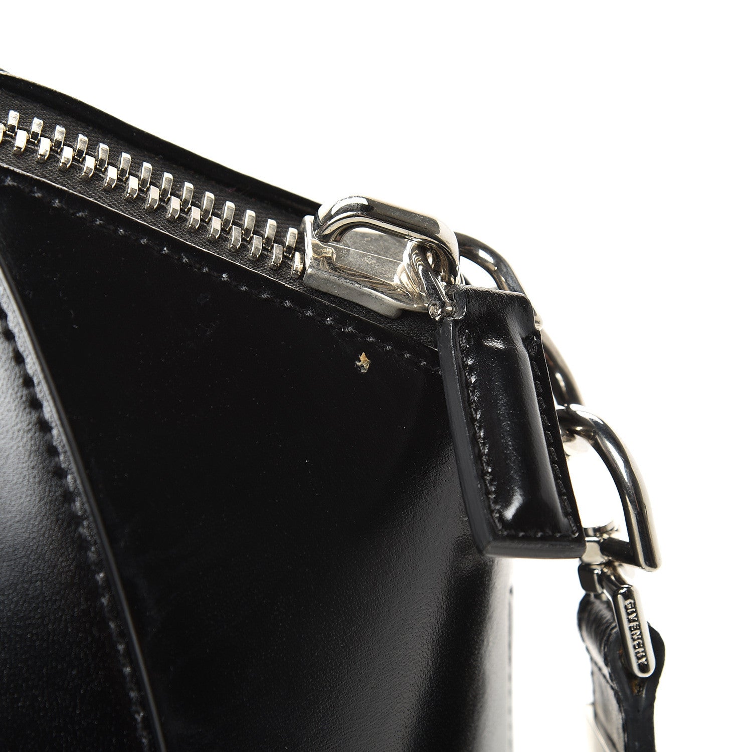 Givenchy Shiny Lord Calfskin Medium Antigona Black 13 of 17
