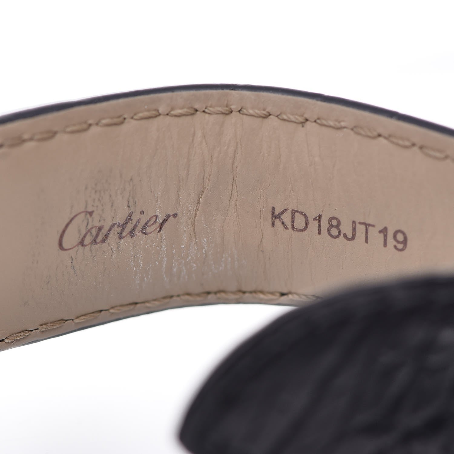 Cartier Stainless Steel Alligator 36mm Ronde Solo Automatic Watch 9 of 11