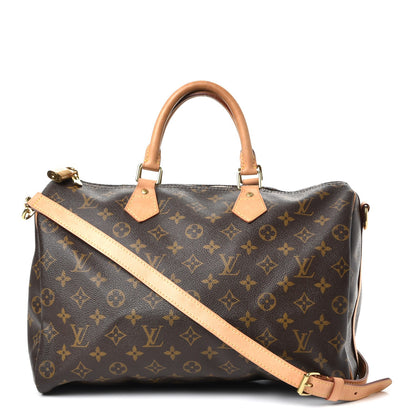 Louis Vuitton Monogram Speedy Bandouliere 35 1 of 9