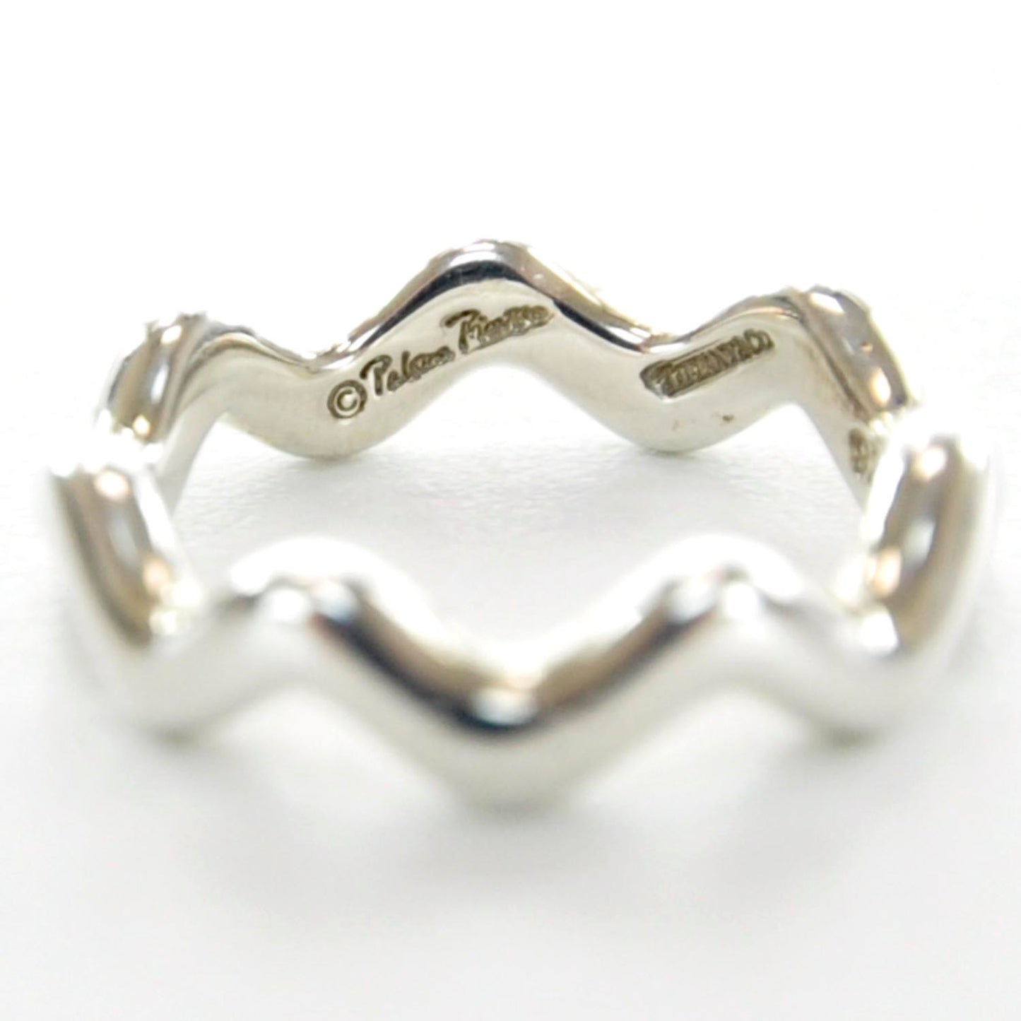 Sterling Silver Zig Zag Ring 6