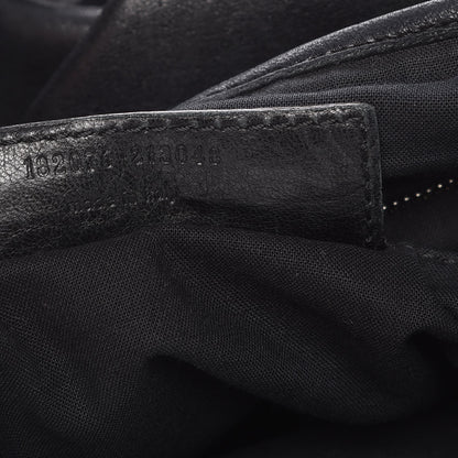 Balenciaga Chevre Giant 21 Silver Hardware Besace Hobo Black 8 of 12
