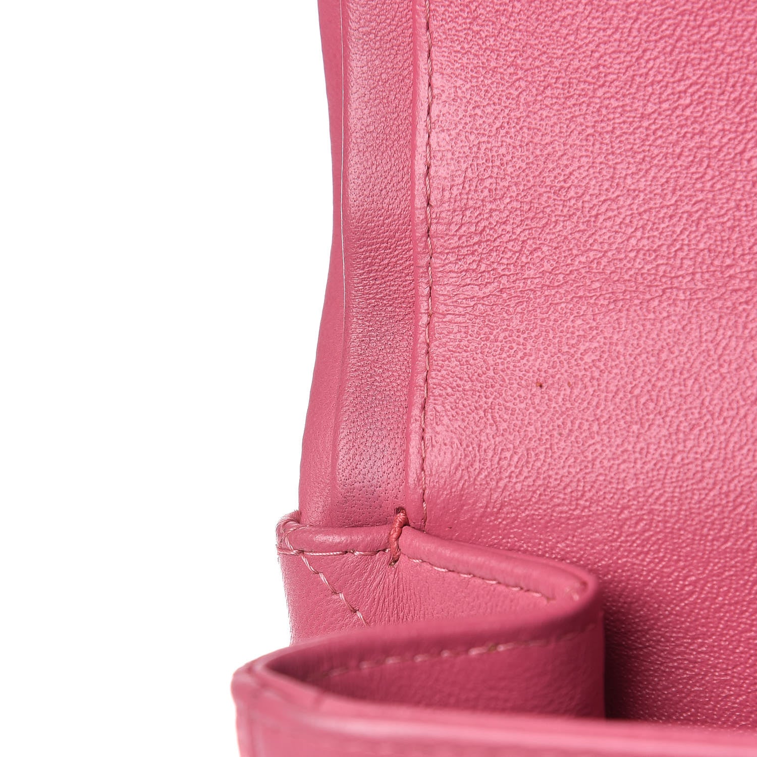 Chanel Lambskin Quilted Maxi Double Flap Dark Pink 15 of 19