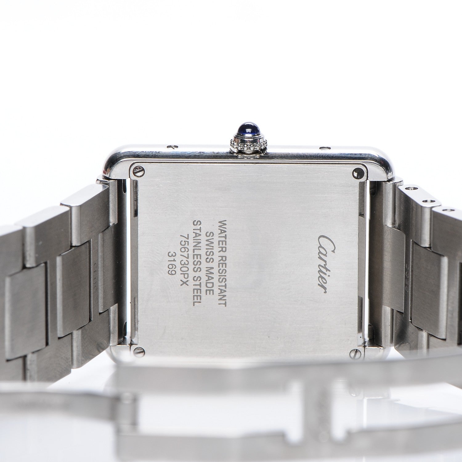 Cartier Stainless Steel 27mm Tank Solo Quartz Watch 7 of 8