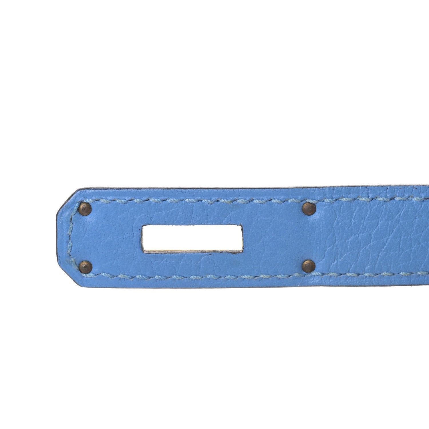 Hermes Togo Kelly Retourne 28 Bleu Paradise 30 of 42