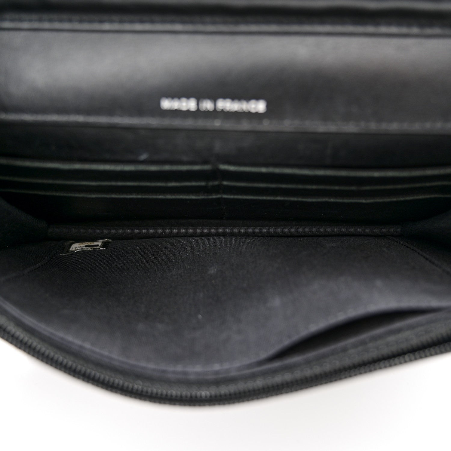 Chanel Patent Strass Wallet On Chain WOC Black 5 of 11