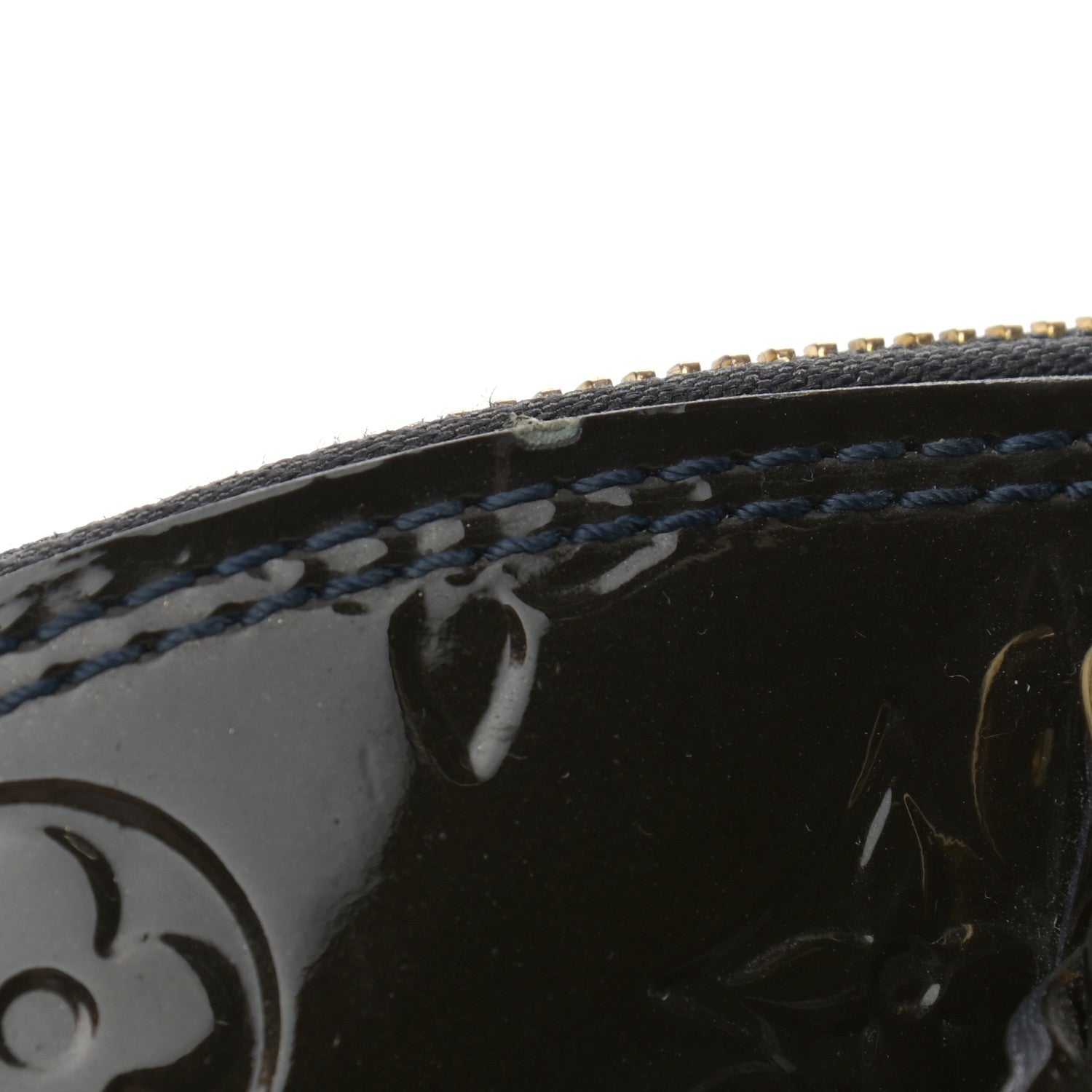 Louis Vuitton Vernis Alma GM Blue Infini 13 of 13
