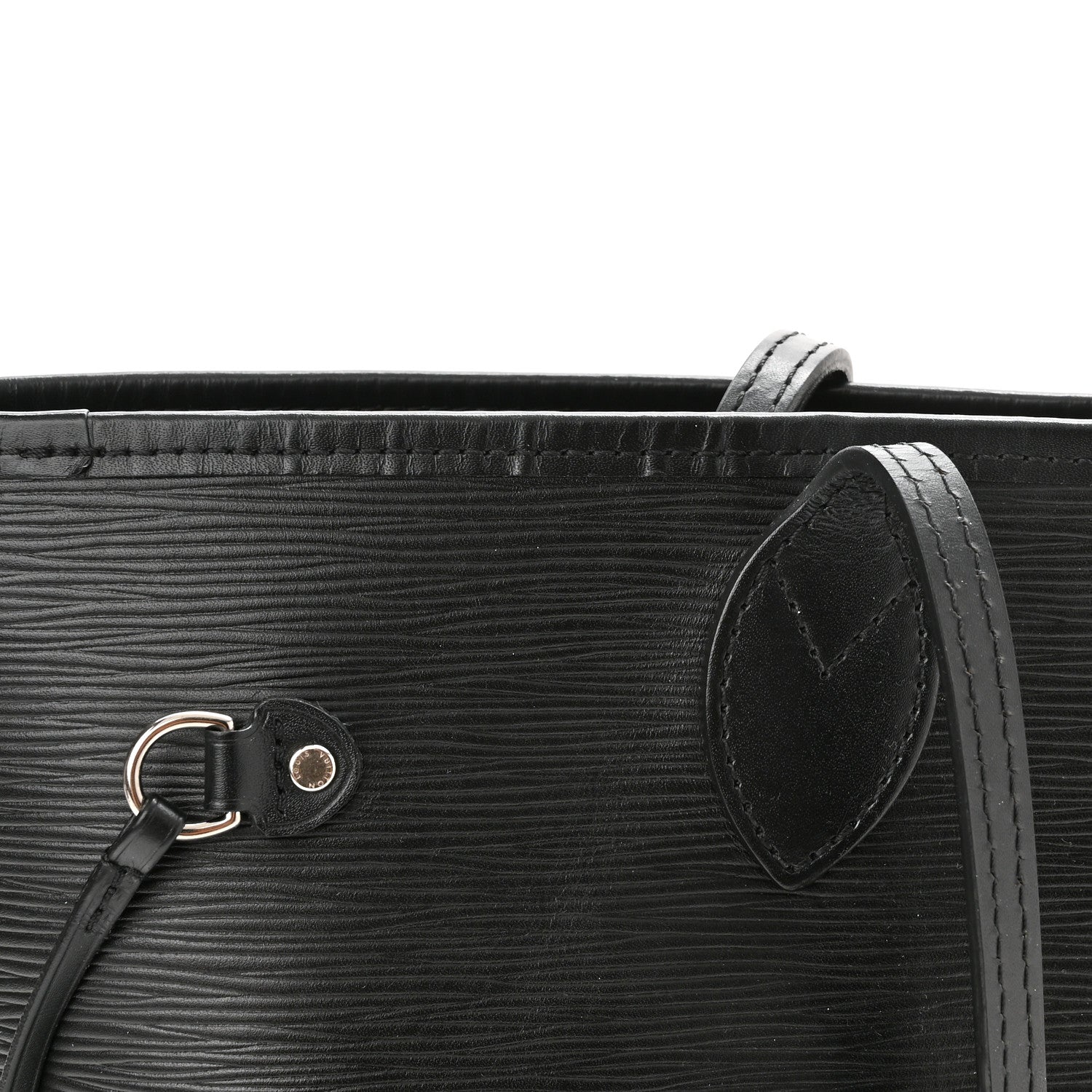 Louis Vuitton Epi Neverfull MM Black 10 of 12