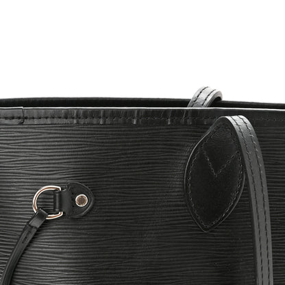 Louis Vuitton Epi Neverfull MM Black 10 of 12