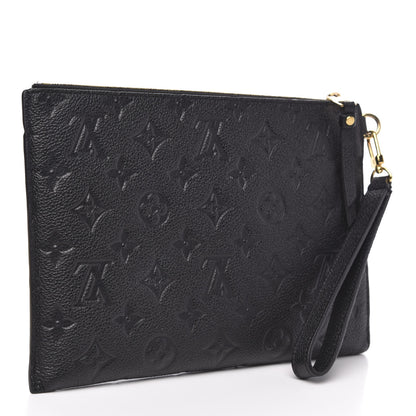 Louis Vuitton Empreinte Pochette Melanie MM Black 3 of 9