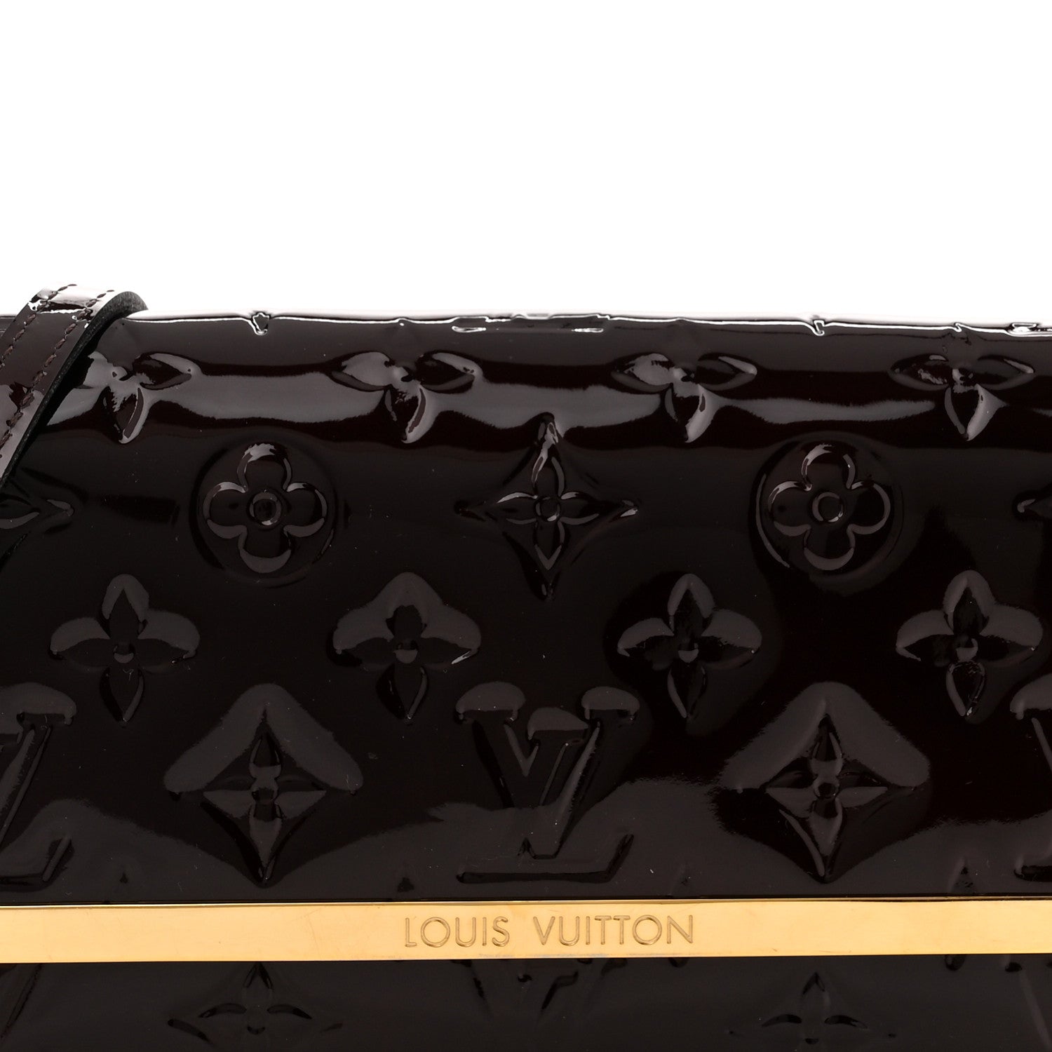 Louis Vuitton Vernis Rossmore MM Amarante 7 of 12