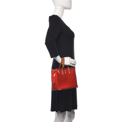 Louis Vuitton Vernis Reade PM Rouge 2 of 17