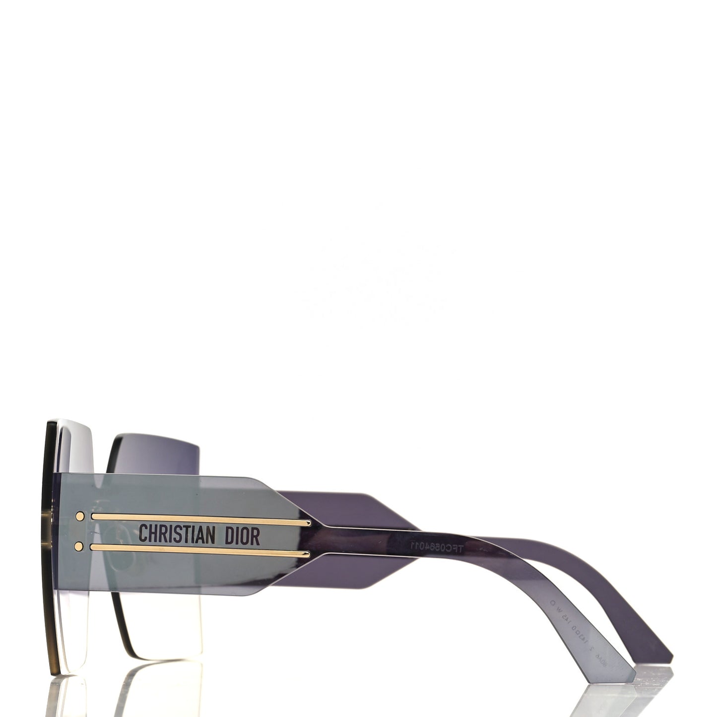 Acetate Diorclub M5U Mask Sunglasses Blue