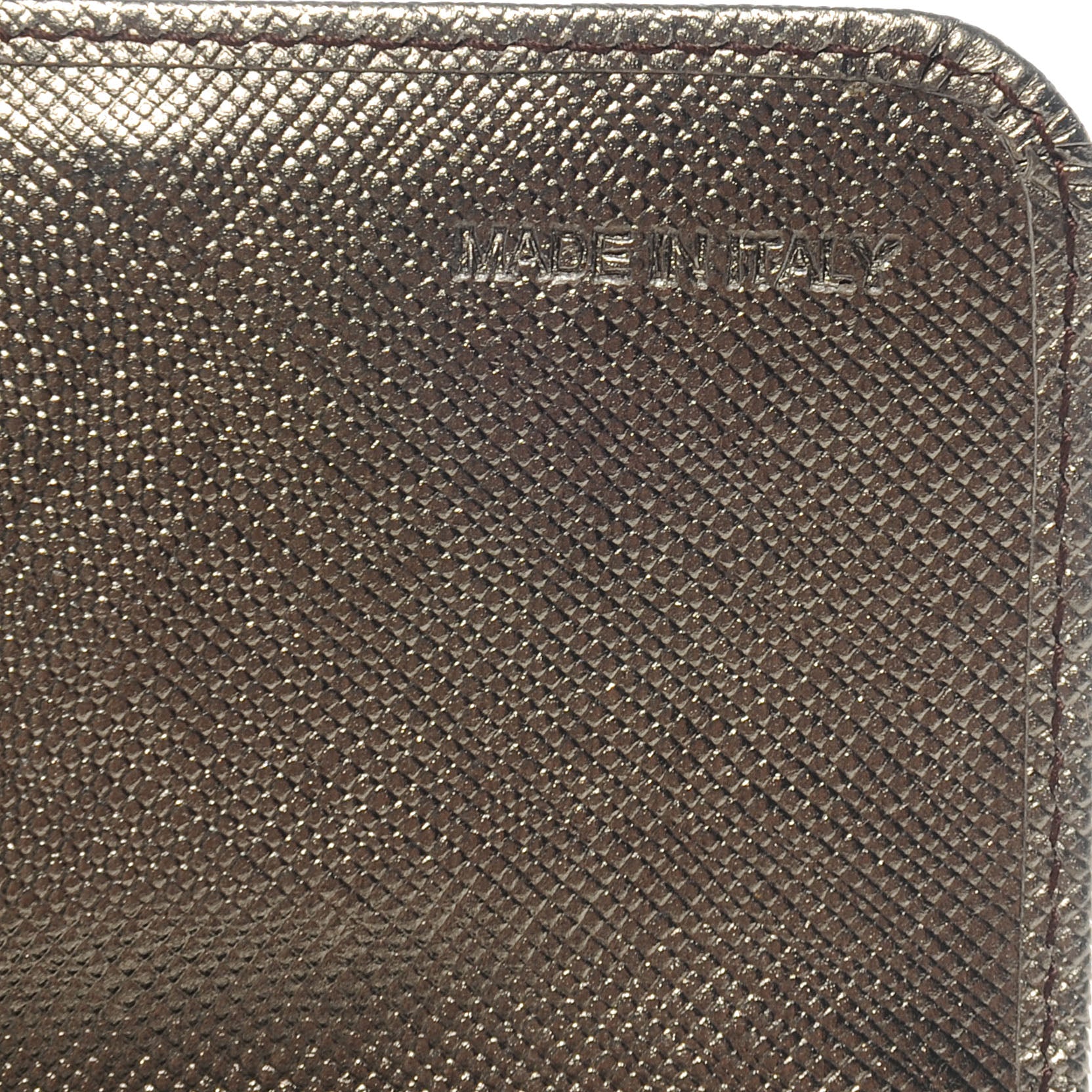 Prada Saffiano Stones Continental Wallet Piombo 5 of 8