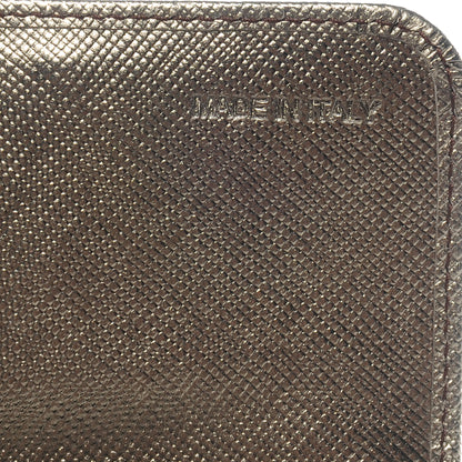 Prada Saffiano Stones Continental Wallet Piombo 5 of 8