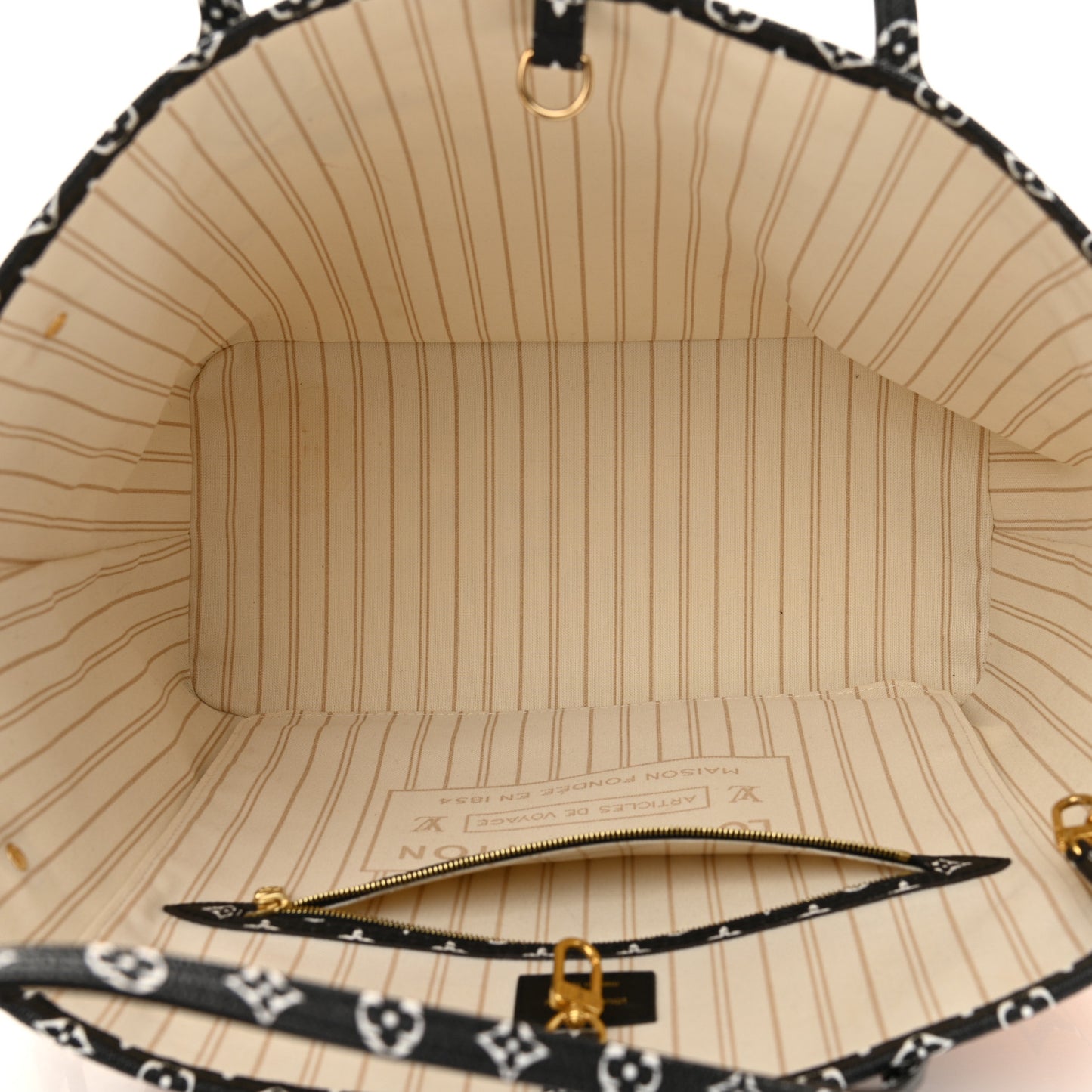 Monogram Giant Jungle Neverfull MM Ivory