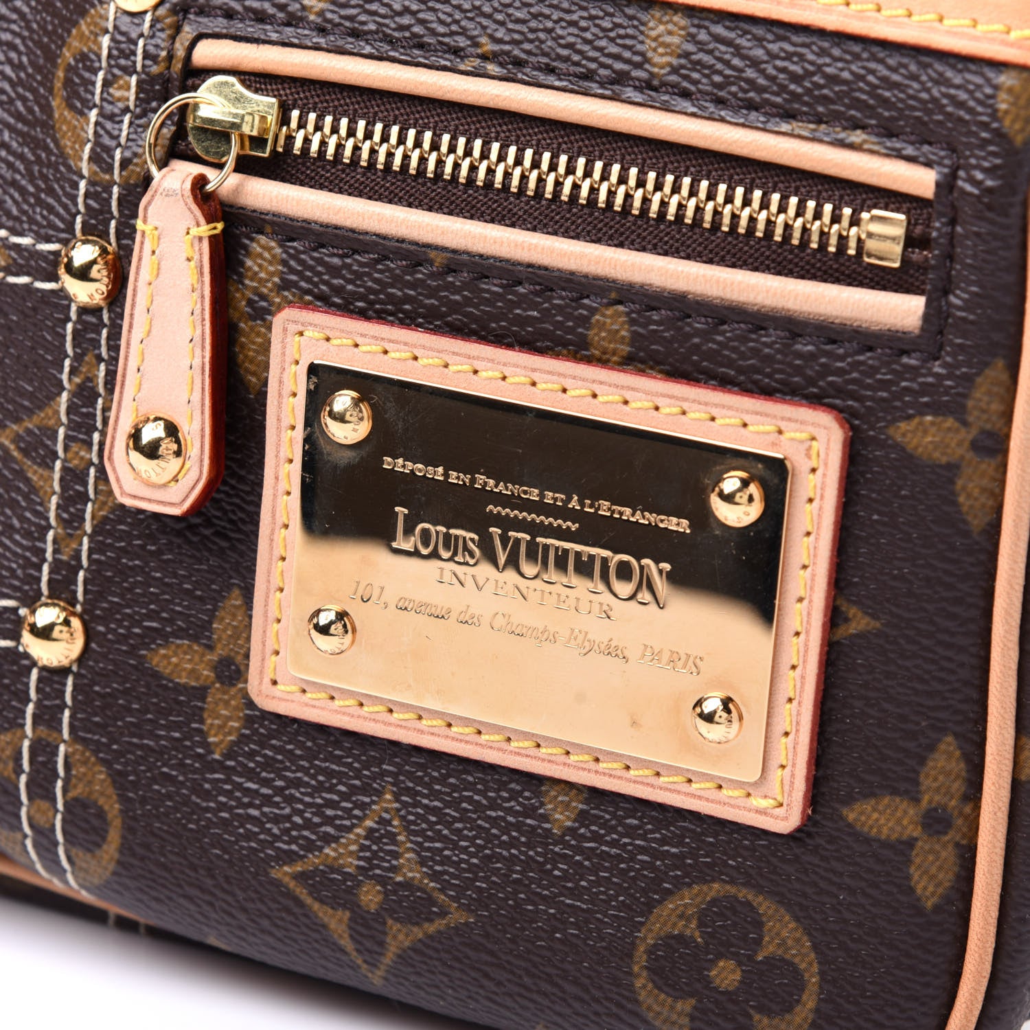 Louis Vuitton Monogram Riveting Pochette Accessories 10 of 10