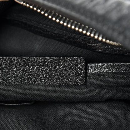 Alexander McQueen Small Padlock Biker Hobo Black 6 of 13
